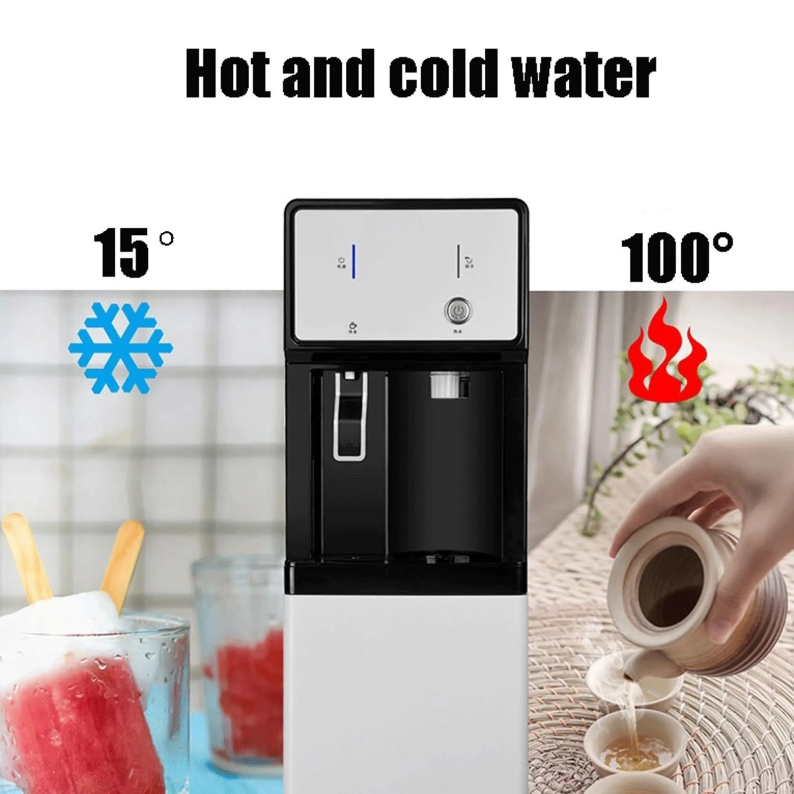 Vista 5 de Enfriador de Agua con Ósmosis Inversa 4 Etapas, 3 Temperaturas