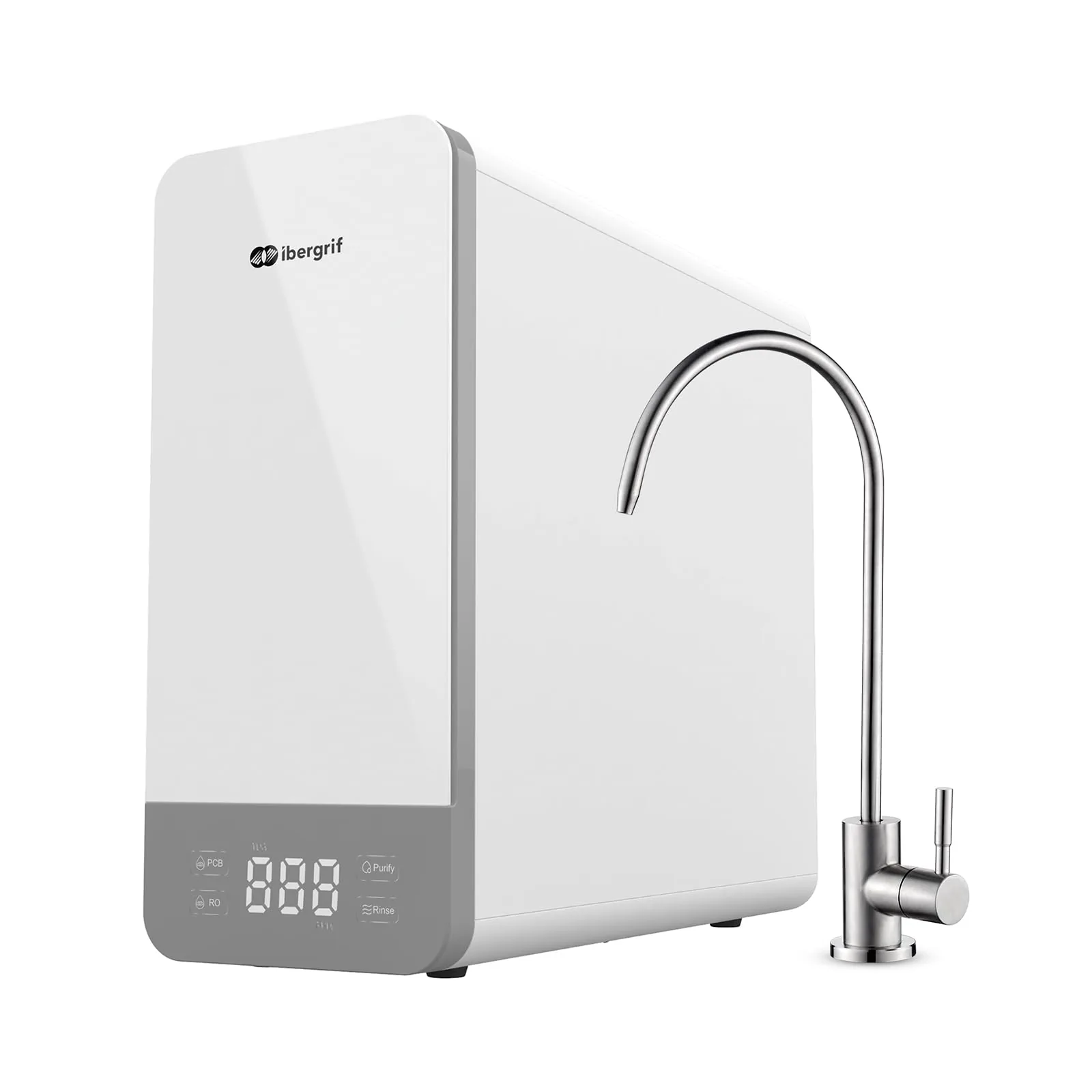 Ibergrif M91008-600 Sistema de Ósmosis Inversa Sin Tanque, 5 Etapas
