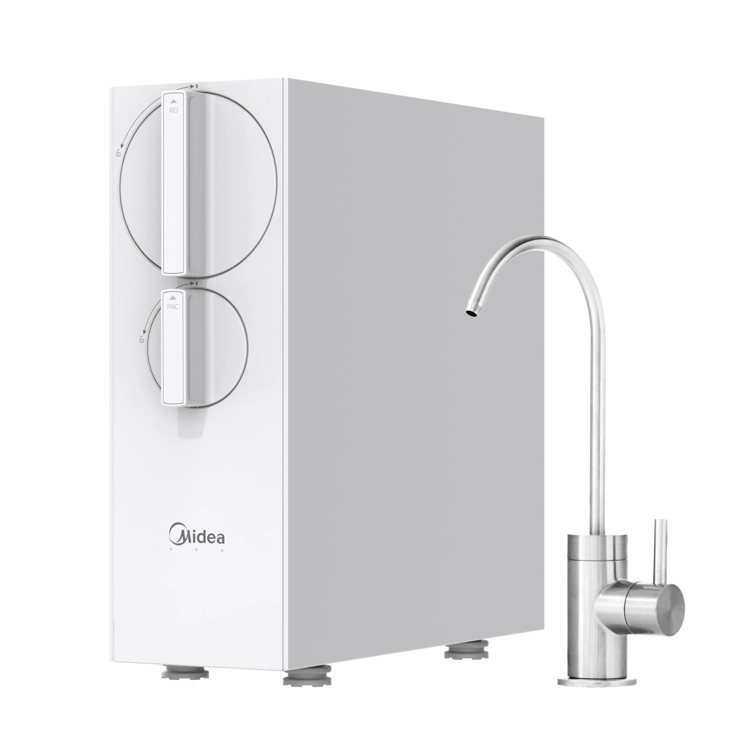 Midea MRO2489-600G Sistema de Ósmosis Inversa de 4 Etapas con Grifo