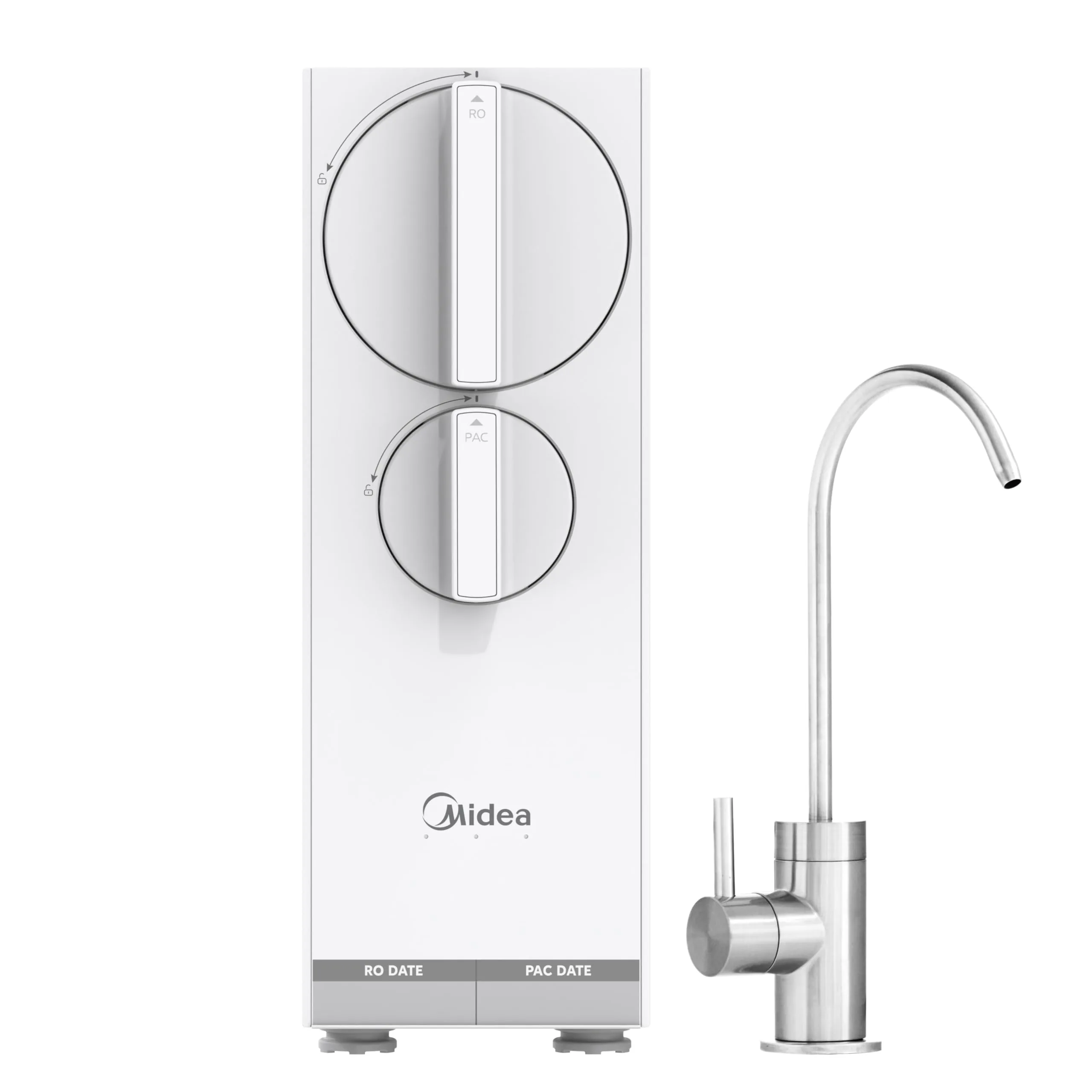 Vista 2 de Midea MRO2489-600G Sistema de Ósmosis Inversa de 4 Etapas con Grifo