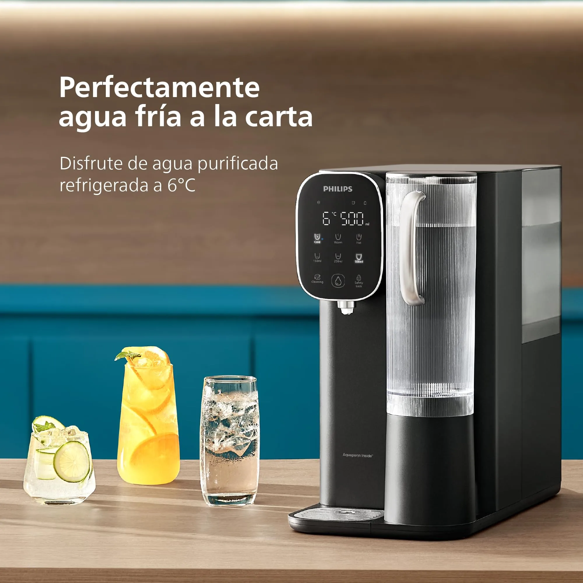Vista 3 de Philips Water Dispensador de Ósmosis Inversa 6500, Frío y Caliente Instantáneo